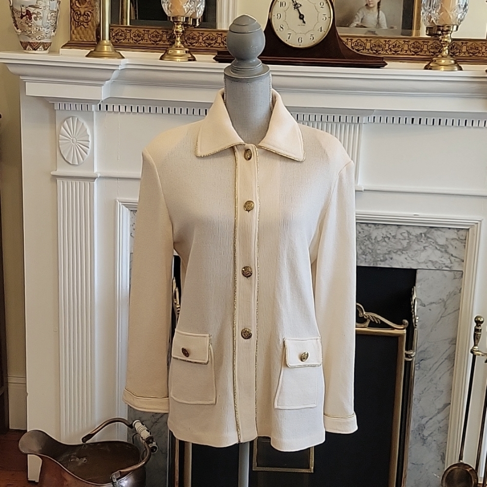 Vintage Todd & Olivia Platinum  Blazer